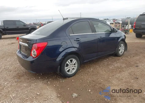 2015 Chevrolet Sonic Lt Auto z USA, uszkodzony, nr VIN 1G1JC5SH6F4205554